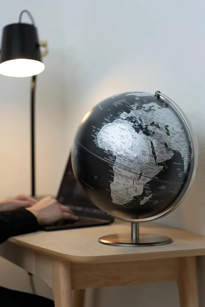 Globe terrestre pour bureau de direction TROIKA - Décoration chic 30cm - 6