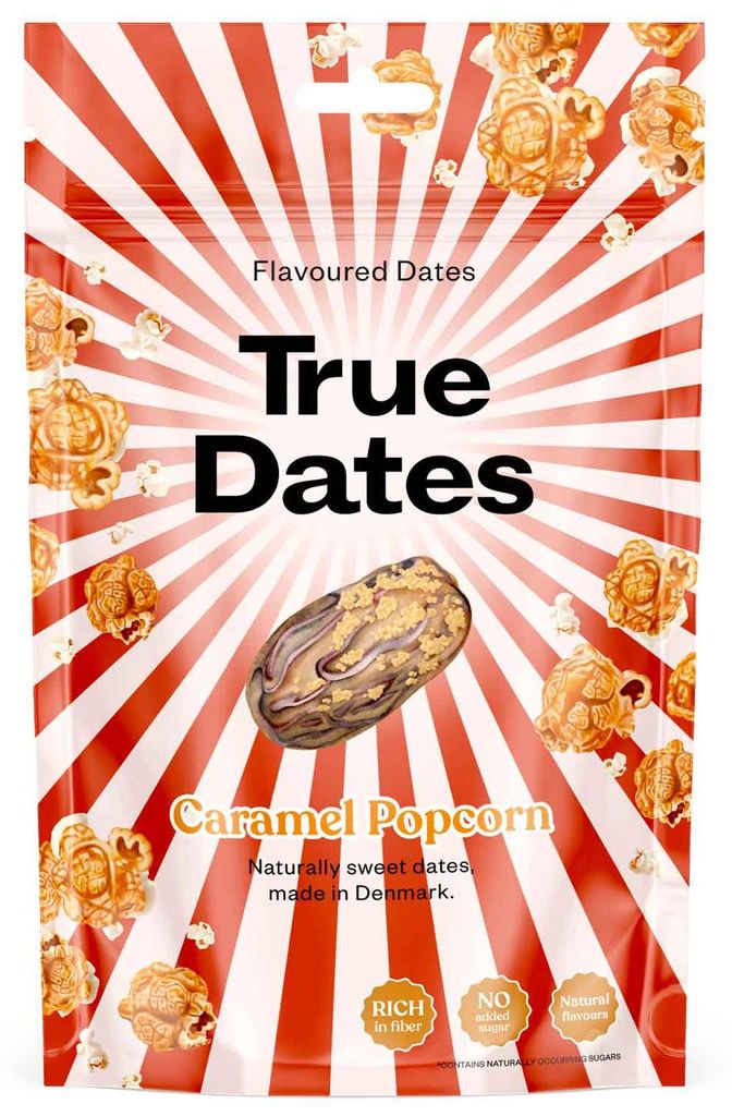 True Dates Caramel Popcorn 100g Produktbild 