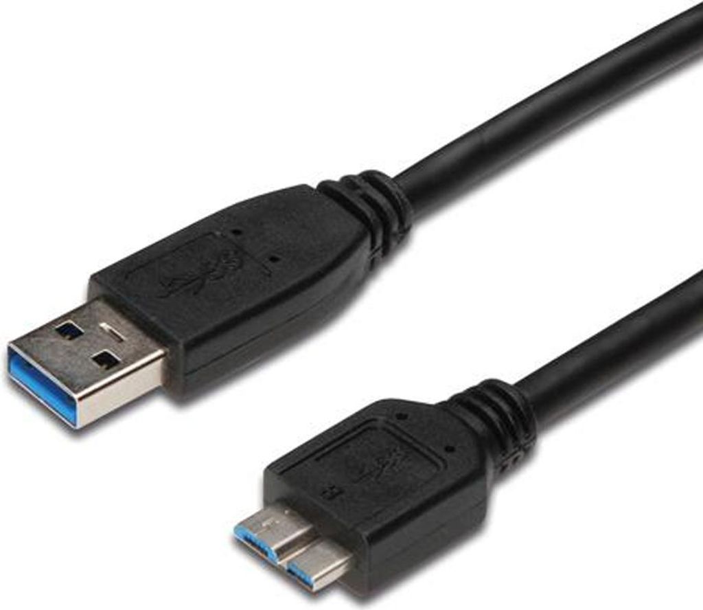 PremiumCord Kabel Micro USB 3.0 5Gbps USB A - Micro USB B, MM, 2m