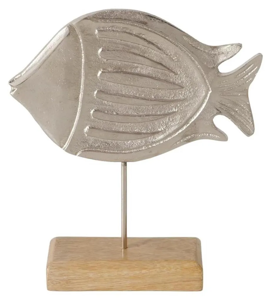 Poisson Décoratif Fisky Boltze Home 23,5cm - Statue Style Bord de Mer