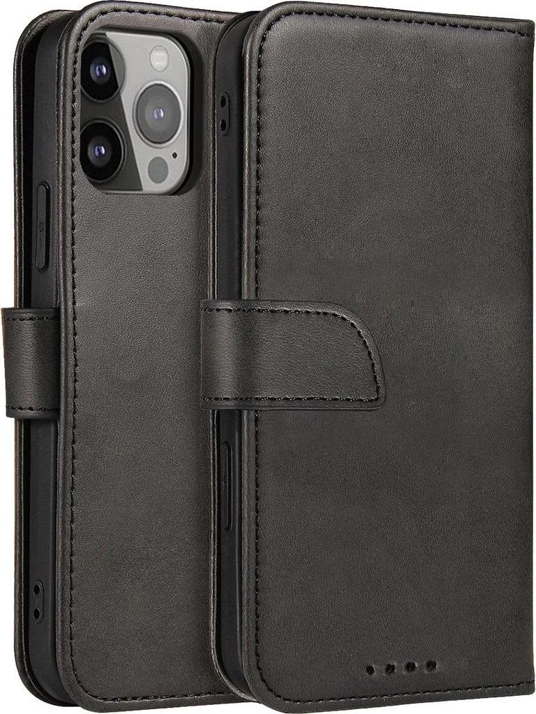 Samsung Galaxy S25+ Magnetische Klapphülle - Schwarz