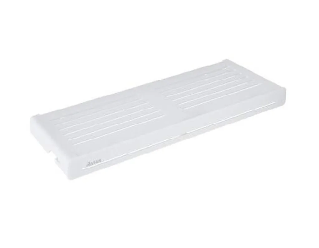 Patère et barre porte-serviettes blanche RAVAK Slim pour salle de bain chic