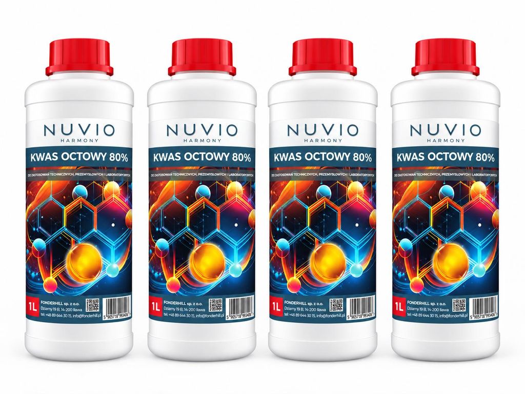 Kwas Octowy 4L Esencja Octowa 80% Nuvio Zdjęcie produktu 
