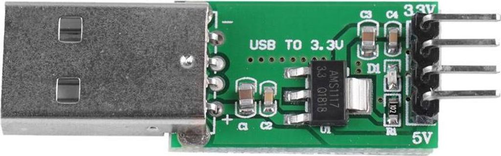 CE009 USB Netzteil Modul 5V auf 3,3V DC-DC Step-Down Buck Converter Modul