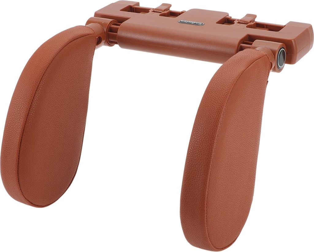 Auto Kopfstützenkissen Ergonomisches Bequemes Nackenkissen Nackenstützkissen ABS, Memory Foam, Kunstleder Versteckter Haken Verstellbare Breite B...