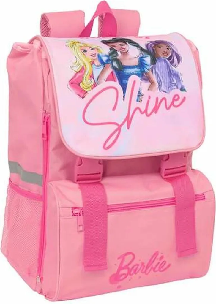 Zaino Barbie Rosa per Bambina 41cm | Scuola Elementare Tempo Libero