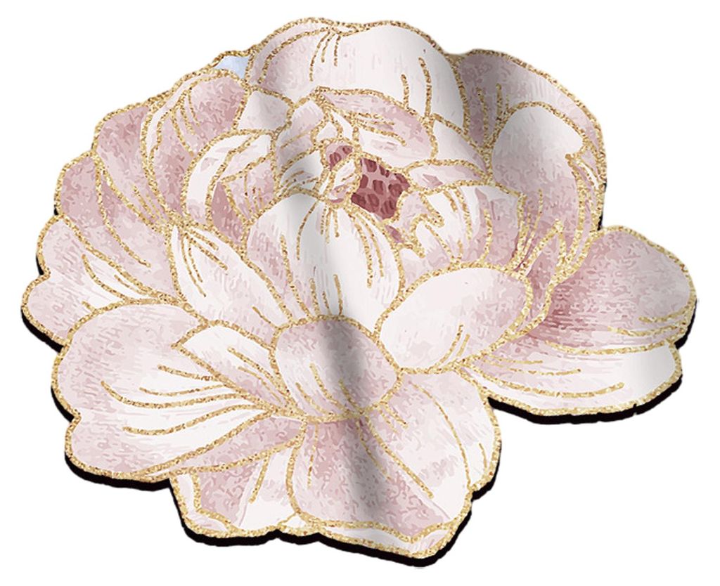 Fußmatte mit 3D-Blumenmuster, rutschfester und strapazierfähiger Unterseite, schnelltrocknend, mit Drainage, für Bad und Eingangsbereich (E)