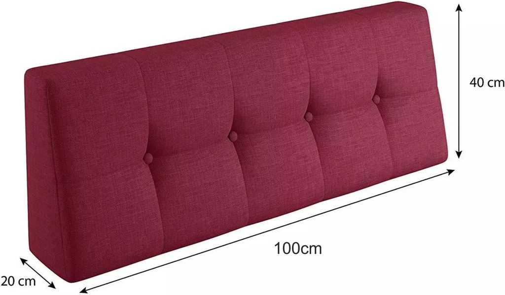 Poduszka Lermowood „Verona” do mebli z palet 100x40, Zdjęcie produktu 