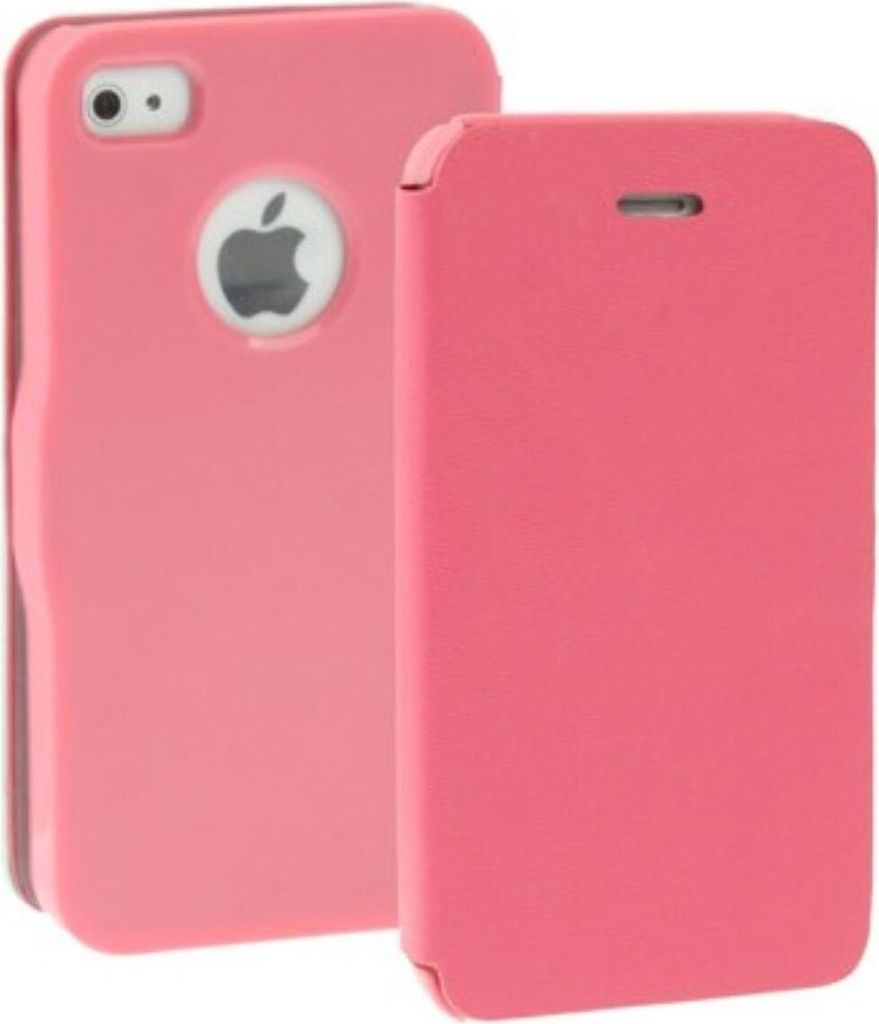 Schutzhülle Quer Case für Handy Apple iPhone 4 / 4s rosa