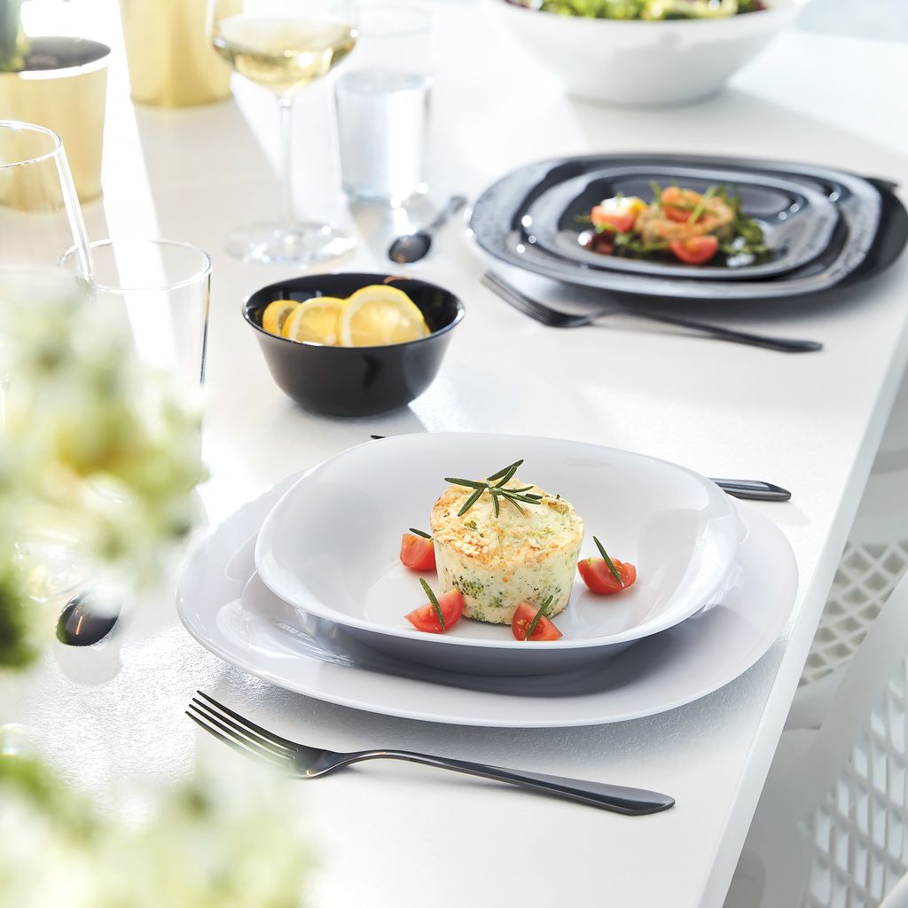Tafelservice Geschirrset Luminarc Carine Essservice Hartglas 6 Personen 18-tlg.