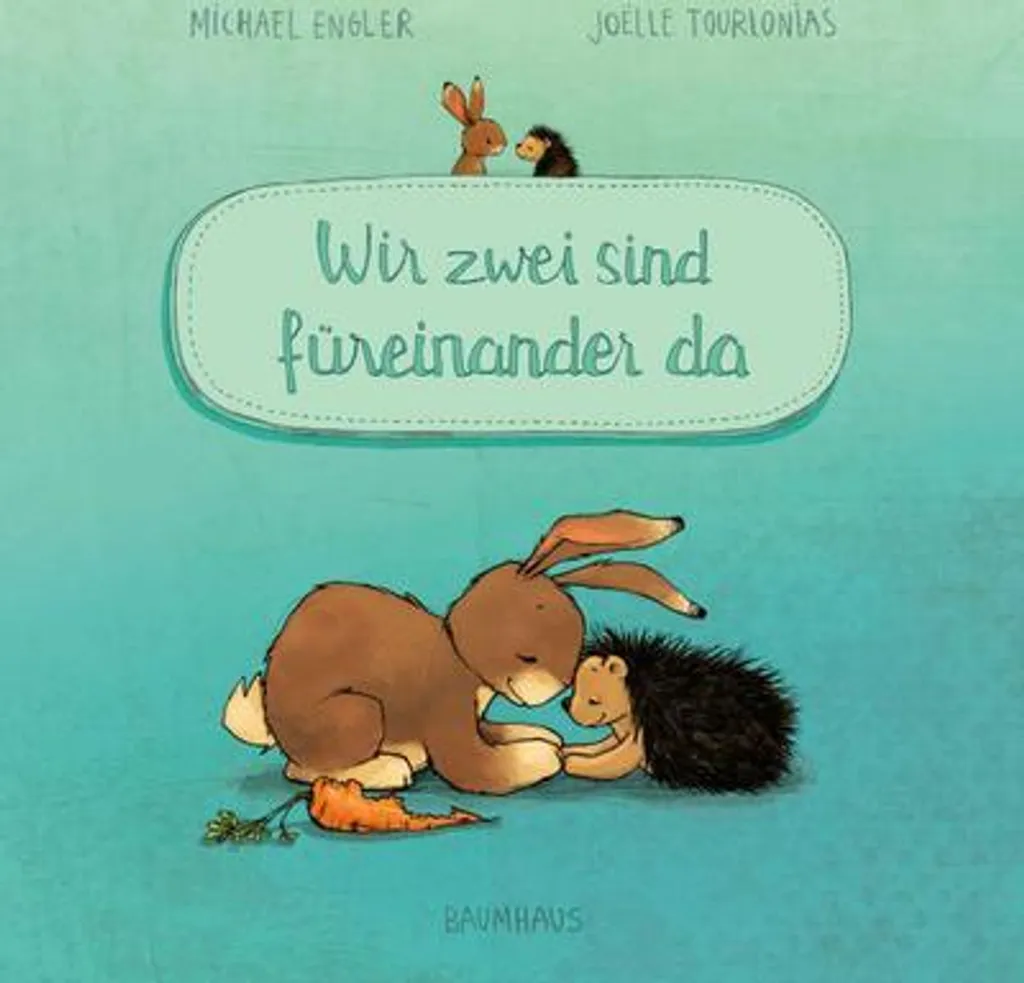 Wir zwei sind füreinander da Livre d'éveil cartonné pour tout-petits