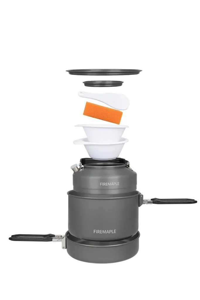 Cuisine de camping compacte Feast 2 Fire-Maple : gain de place garanti - 2