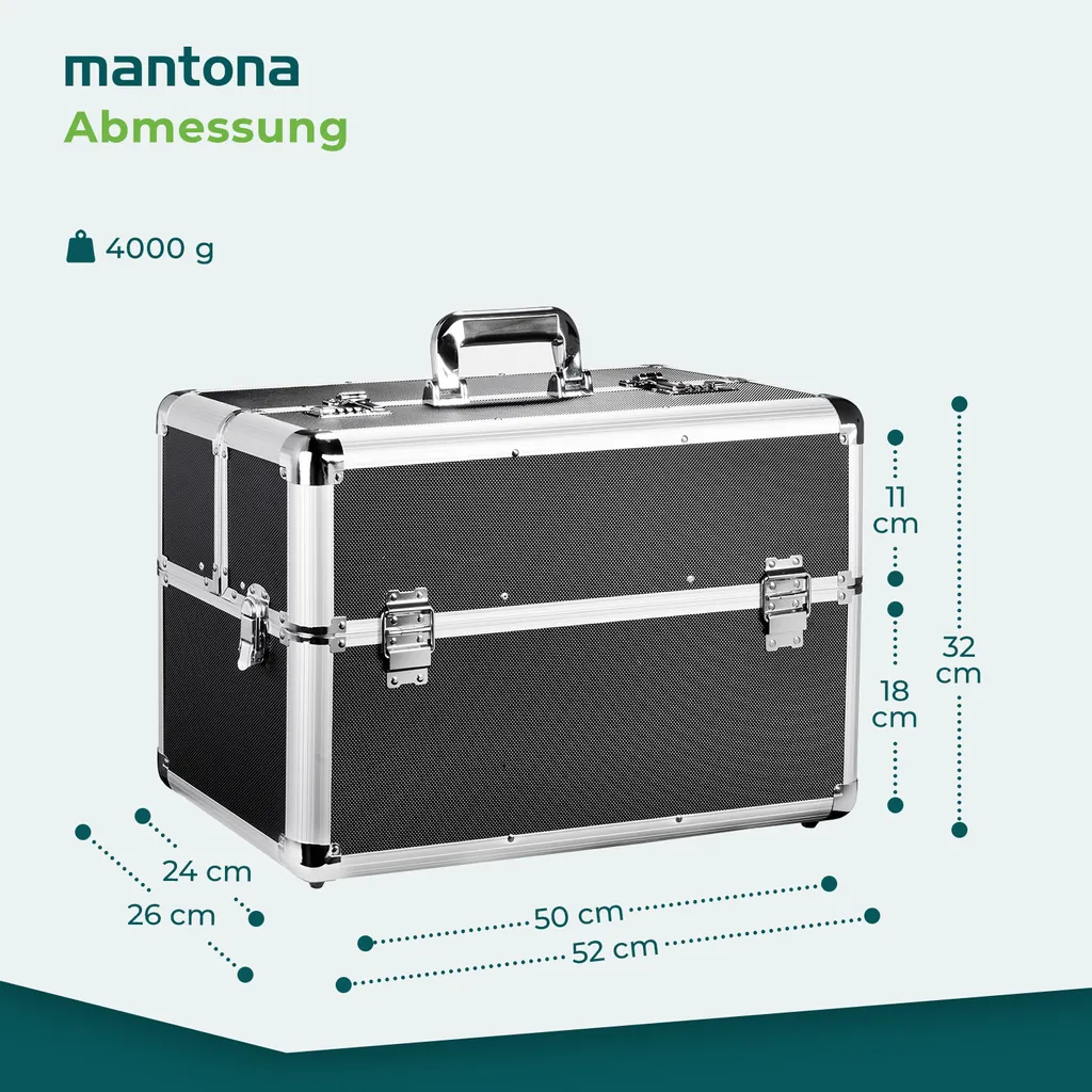 Mallette Photo de Transport avec Compartiments Modulables et Robuste - 5
