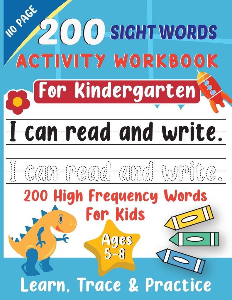 200 Sight Words Activity Book