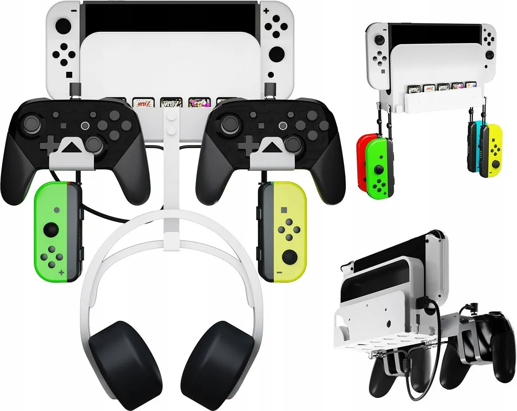 Support mural Switch anti-chute NS252 pour protéger votre console OLED et Lite