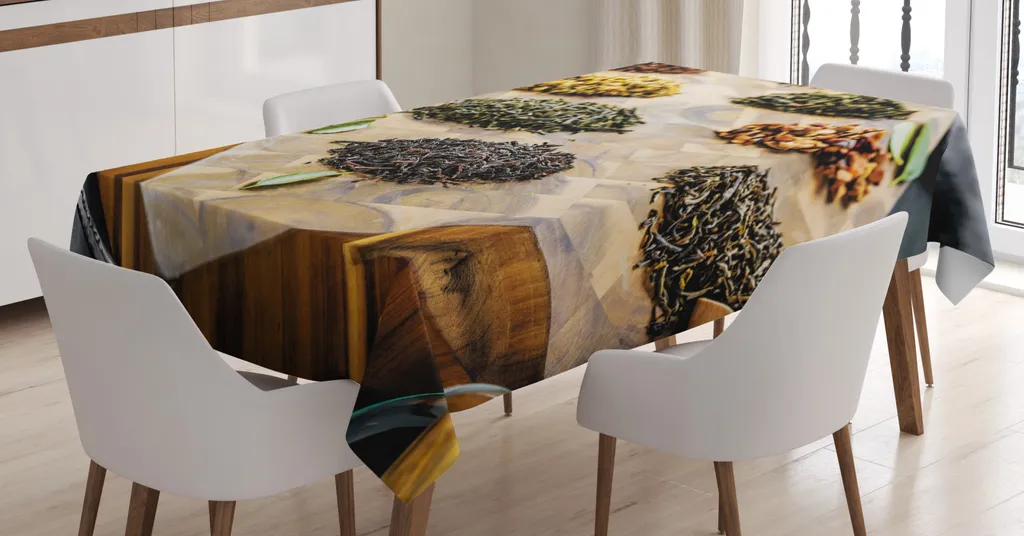 Tovaglia ABAKUHAUS Erbe Aromatiche - Un Tocco di Natura 140x200