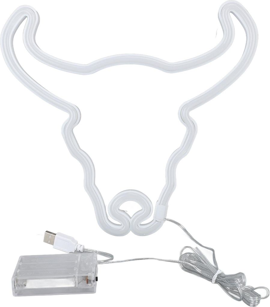 Kuh Neon Licht Dekorative Tier Neon Nachtlicht Hängende LED Neon Zeichen für Hochzeit Party Schlafzimmer Bar