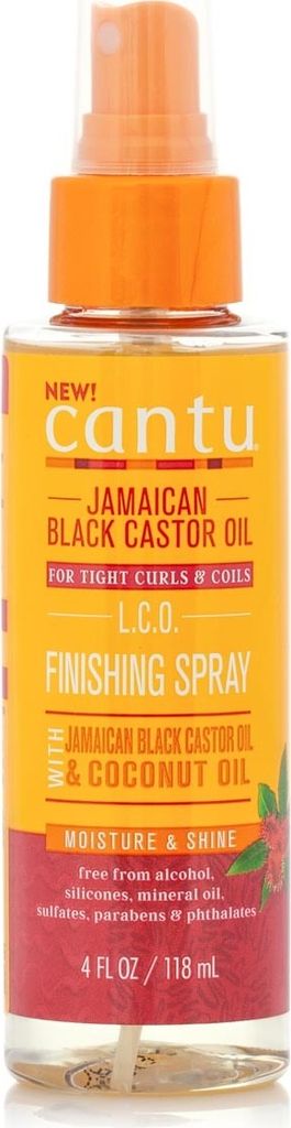 Cantu Jamaican Black Castor Oil Finishing Spray 4oz 118ml