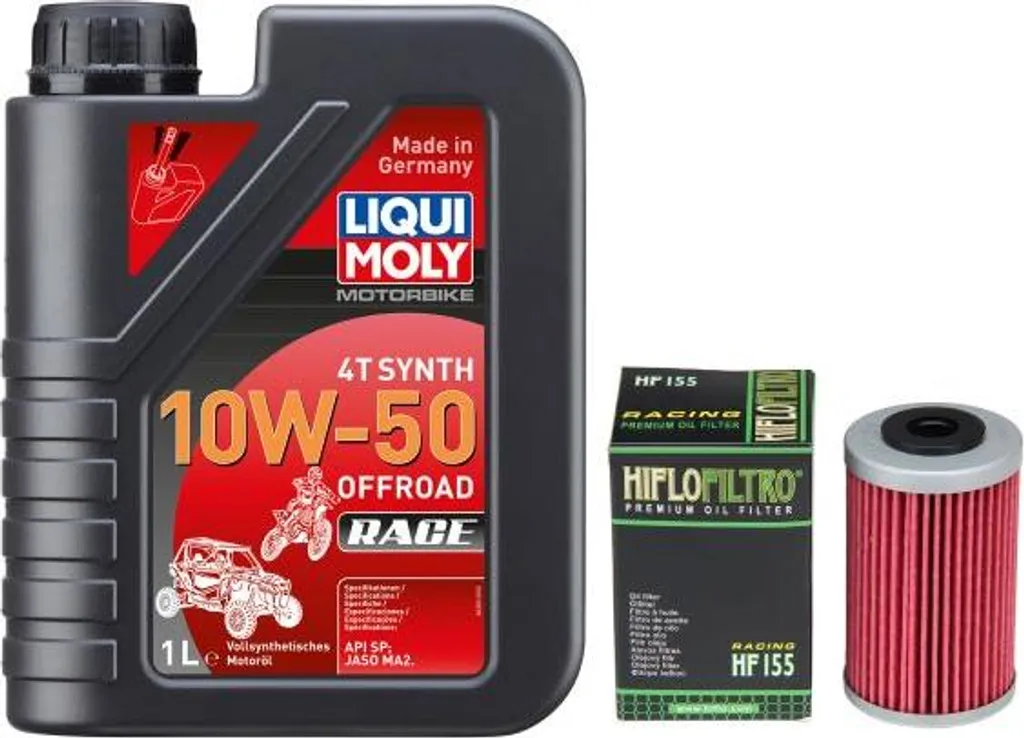Pack Vidange Husaberg FE 400 E Enduro Huile 10W-50 Off-Road 1 Litre