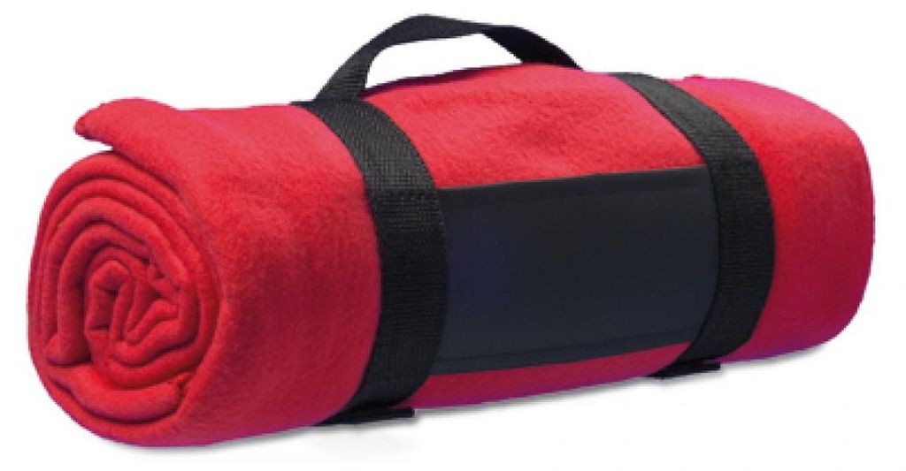 Printwear | Fleecedecke Winchester 160 x 125 cm - Farbe: Red - Größe: 160 x 125 cm