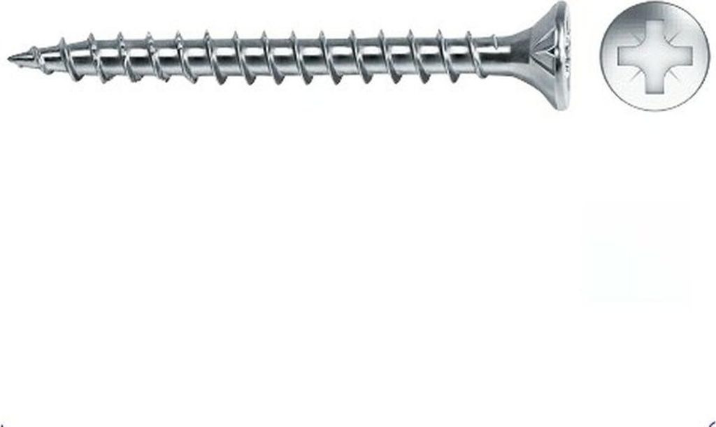 Schraubenkasten CELO 200 Stück Verzinkt Senkkopf (4,5 x 70 mm)