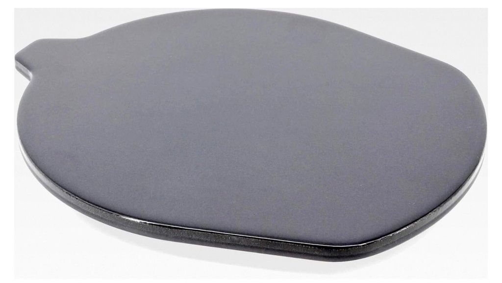 Pizzastein – Keramikglasur für gleichmäßige Hitzeverteilung und knusprige Ergebnisse – Durchmesser 26 cm, geeignet für Backofen und Grill