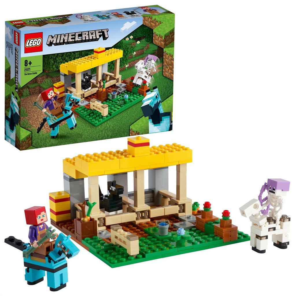 LEGO 21171 Minecraft Farma s koňskou stájí Hračky pro kluky Obrázek produktu 