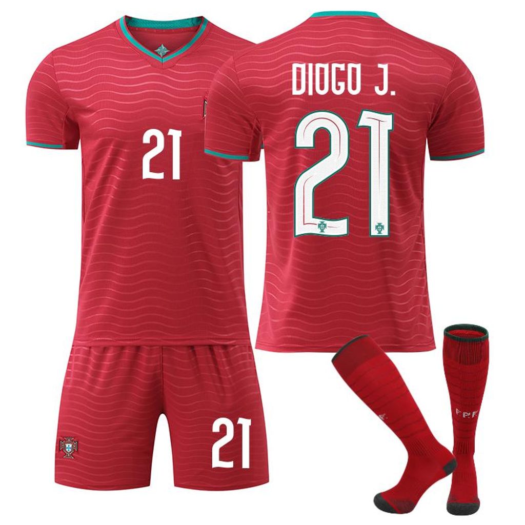 #21 DIOGO J. Portugalský domáci dres pre Majstrovstvá sveta Obrázok produktu 