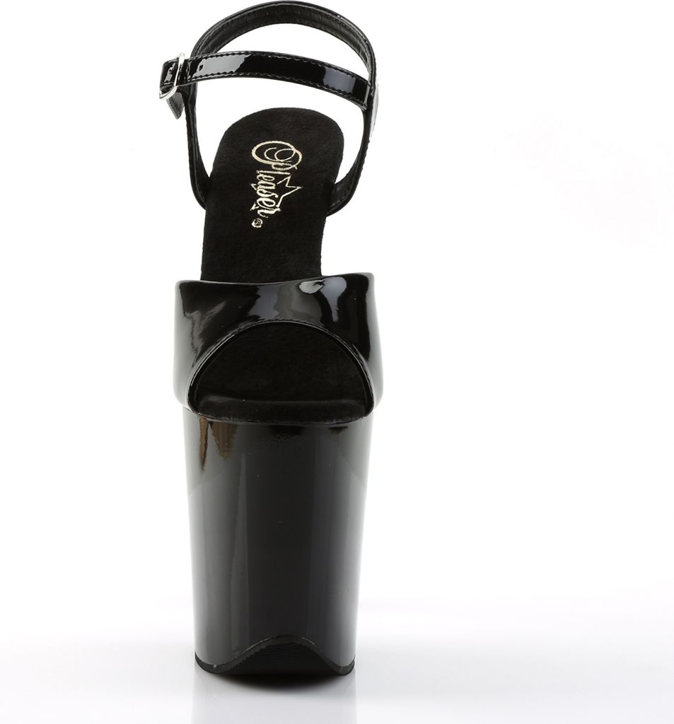 FLAMINGO-809 Damen Sandale von Pleaser, Schwarz Glanz , EU Produktbild 3