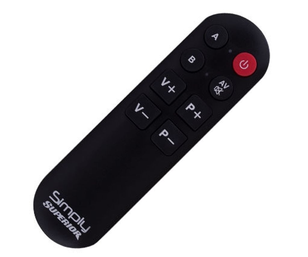 Superior Electronics Simply, TV, Tlačidlá, Čierna Obrázok produktu 
