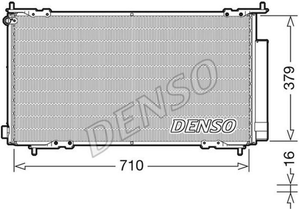 DENSO DCN40015 Kondensator Klimaanlage Klimakondensator für HONDA CR-V II (RD) +Trockner