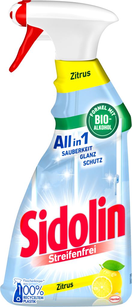 Butelka z aerozolem cytrusowym Sidolin Zdjęcie produktu