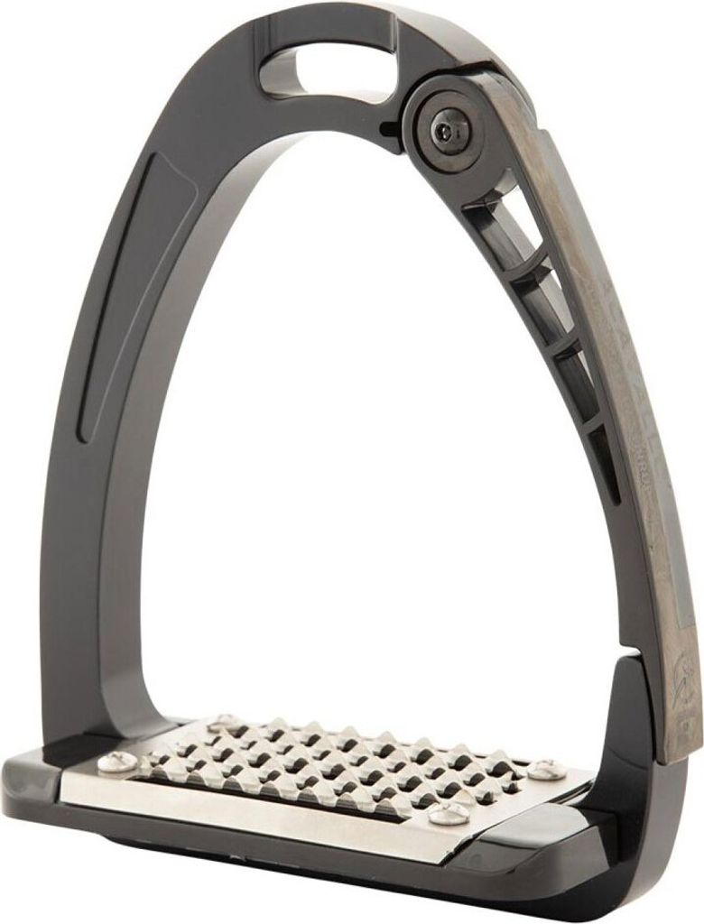 Acavallo Arena Alupro Junior Steigbügel Schwarz 10.5 cm Produktbild 2