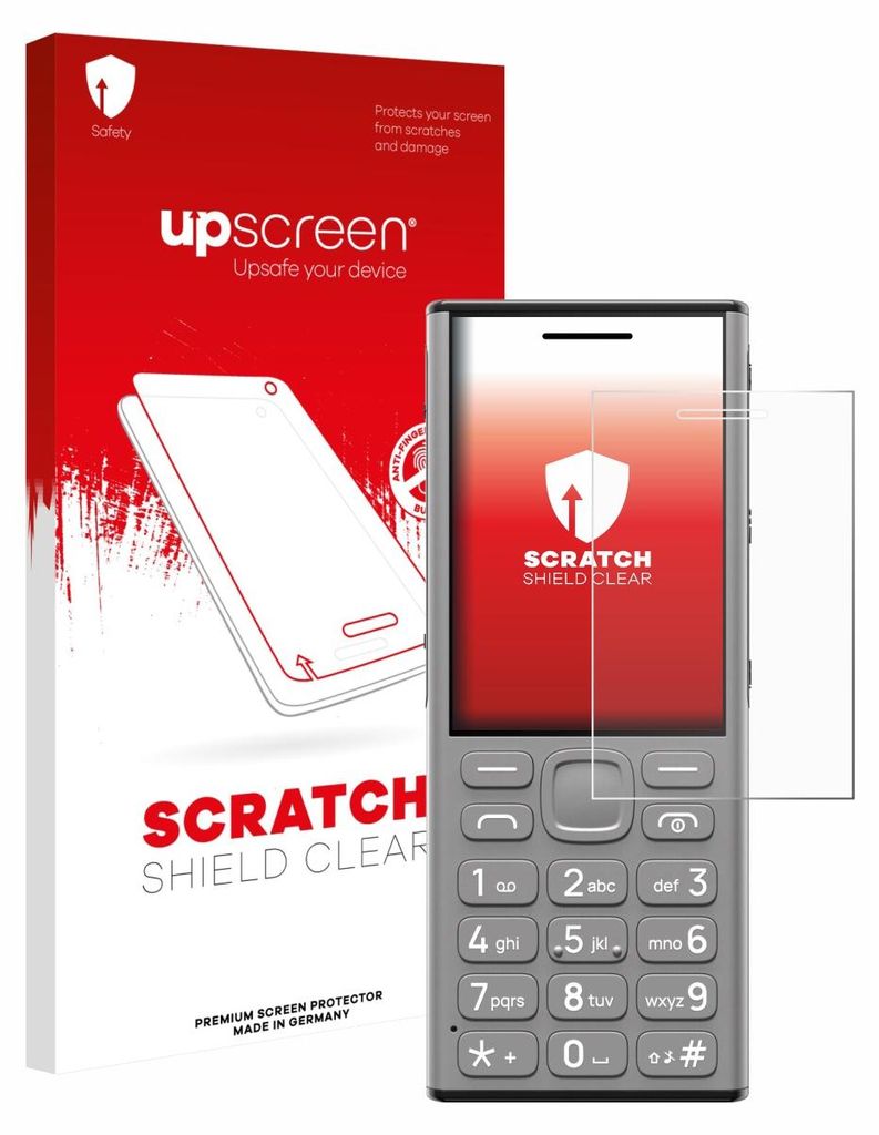 upscreen Schutzfolie für Nokia 130 Music Displayschutz Displayschutzfolie Folie Klar Transparent