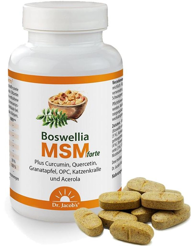Boswellia MSM forte - 90 tabliet Obrázok produktu 