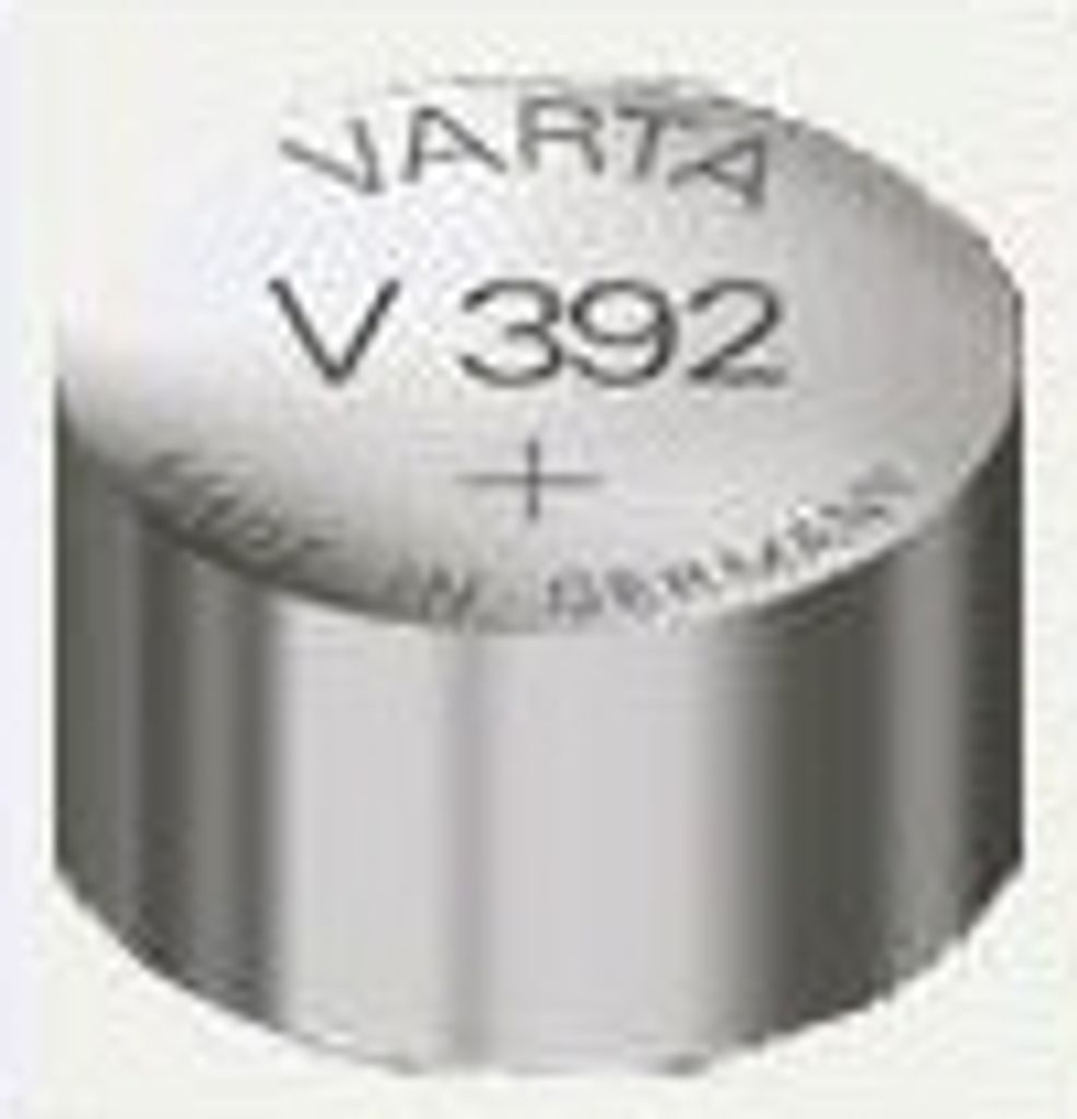 VARTA Uhrenknopfzelle 392