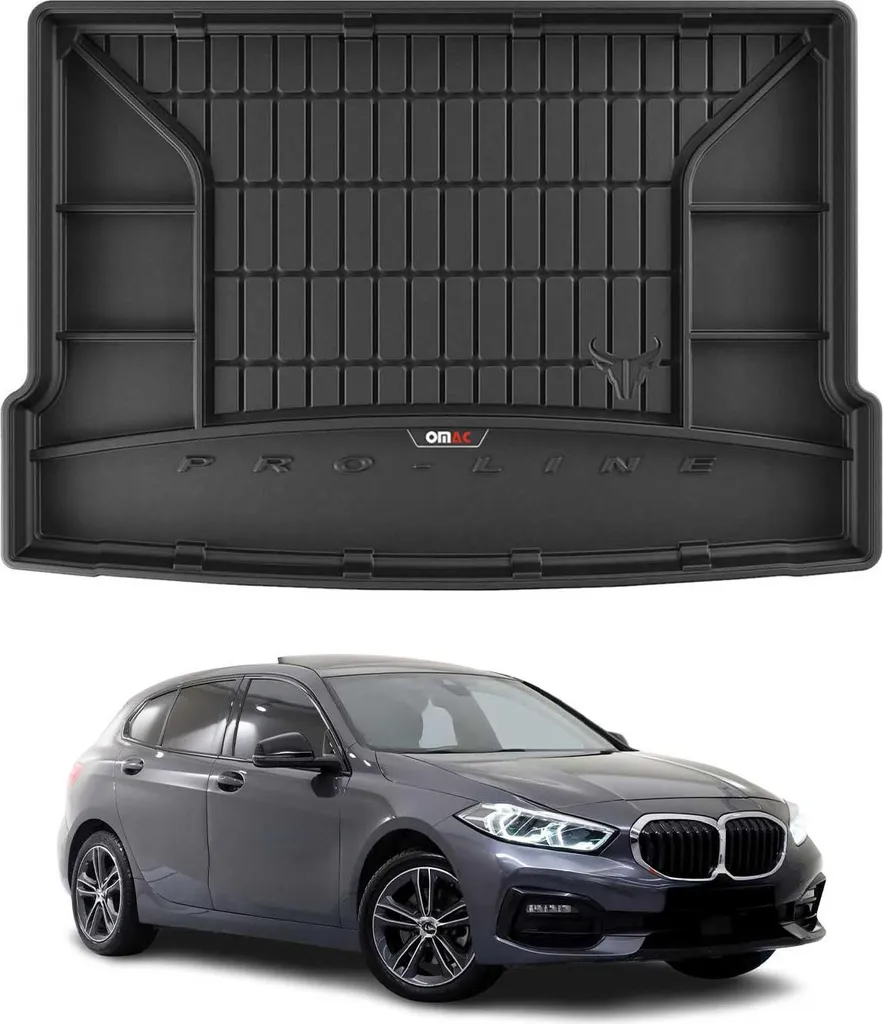 Protezione Bagagliaio BMW F40 2019-2024 Tappetino Gomma OMAC Nero TPE