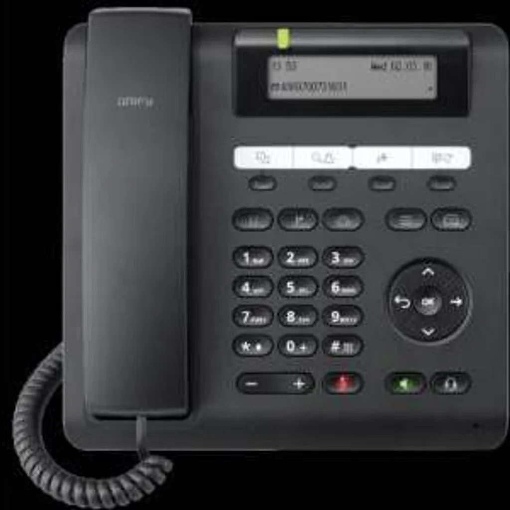 Poste VoIP Unify OpenScape CP205 avec Écran Rétroéclairé et Audio HD