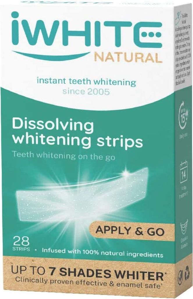 Iwhite Natural Whitening Strips 28 Einheiten