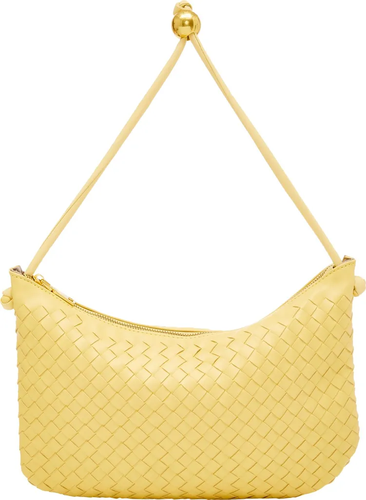 Sac Bandoulière Jaune Idéal pour Voyage Ville et Sorties Shopping