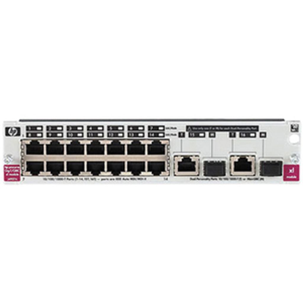 HPE 5800 16-port Gig-T Module, Schnelles Ethernet, Gigabit Ethernet, 10,100,1000 Mbit/s, HP 5800
