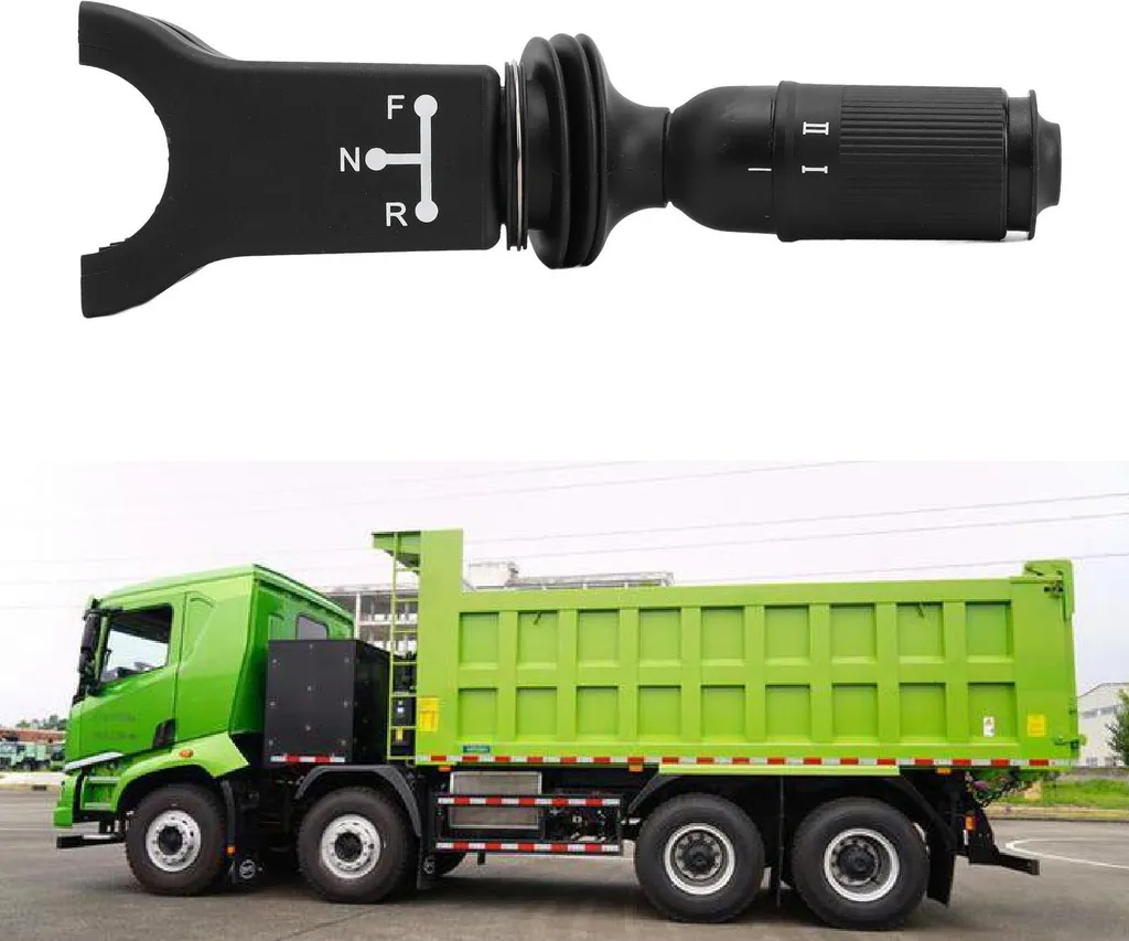 Levier de commande pour excavatrice et commutateur combiné robuste - 12