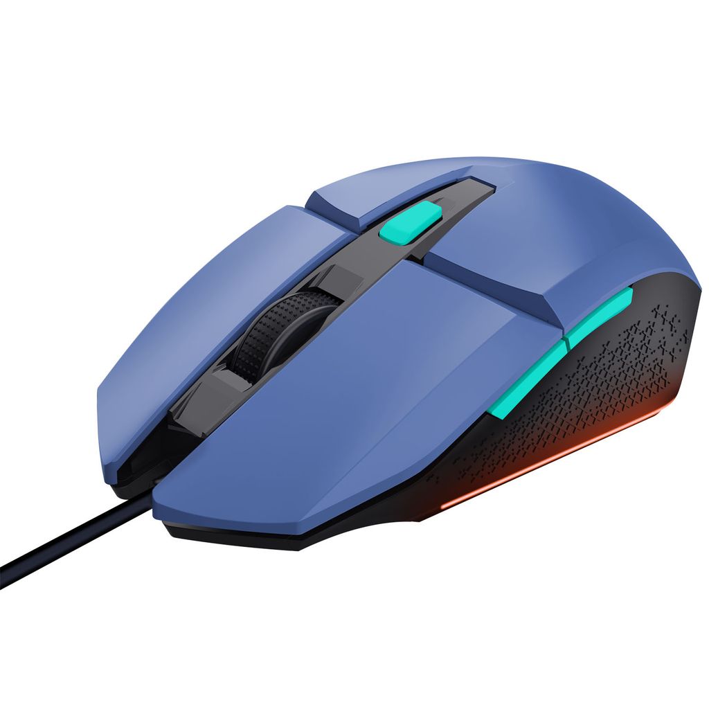 TRUST my GXT 109B FELOX Gaming Mouse, optick, USB, modr Obrázok produktu 