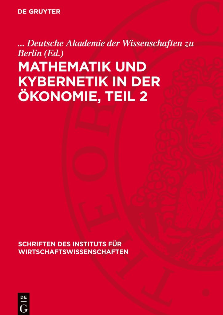 Mathematik und Kybernetik in der Ökonomie, Teil 2