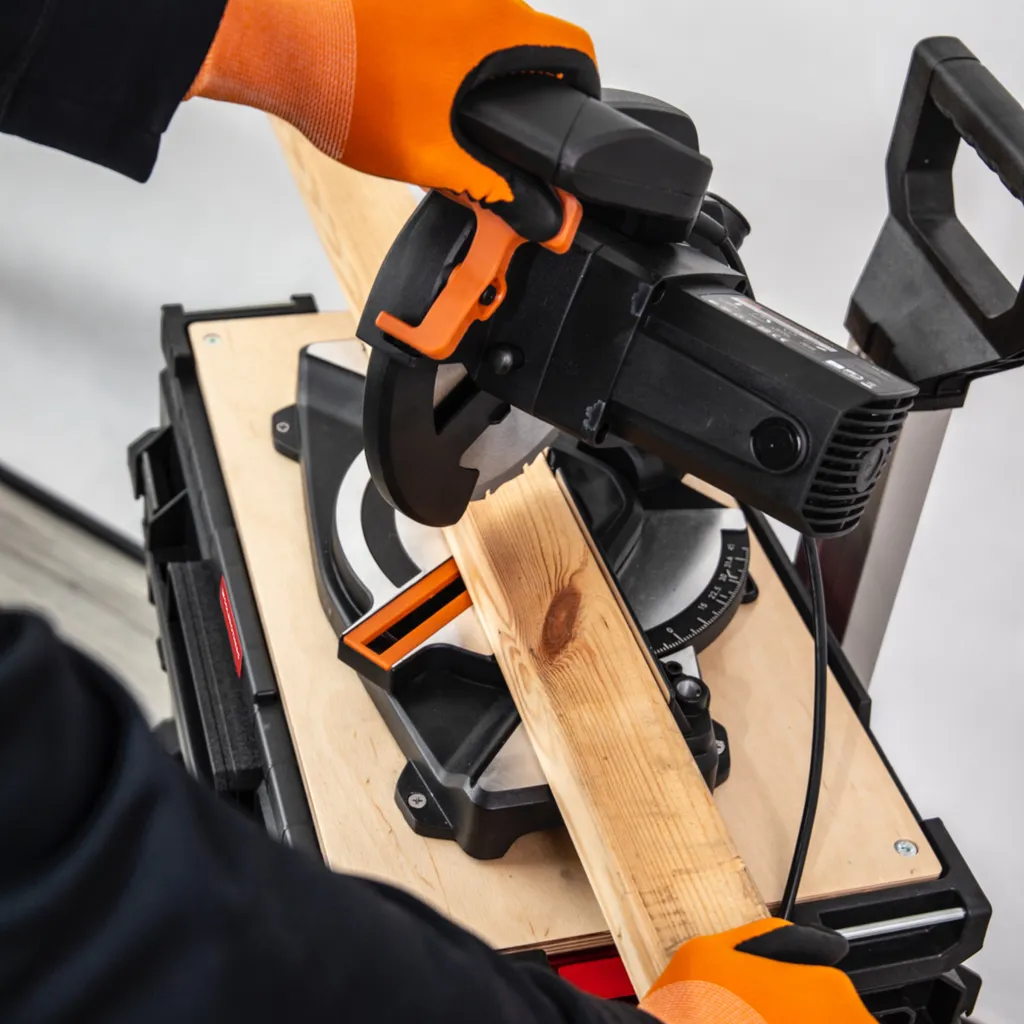 Plateau de travail XXL robuste en bois avec interface Multi Adapter - 8