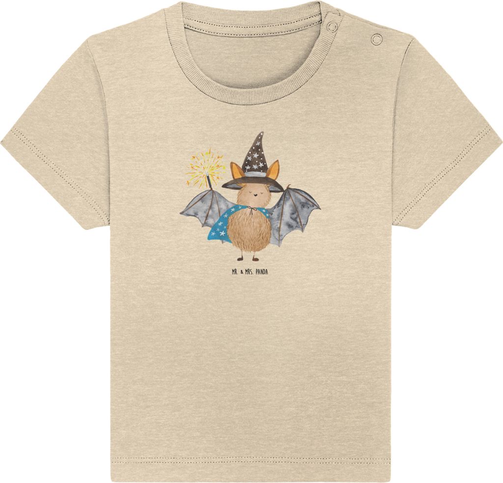 Mr. & Mrs. Panda Babyshirt Fledermaus Zauberer 24. - 36. Monat - Natural Raw - Geschenk, Frauen, Lustige Sprüche, , Reinsteigern, T-Shirt, Kinder ...