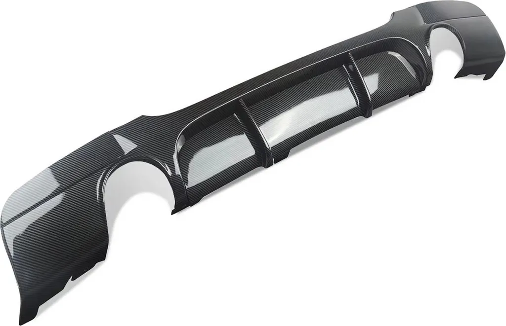 Diffuseur BMW E90 E91 Pack M Look Carbone - Double Sortie 328i 335i