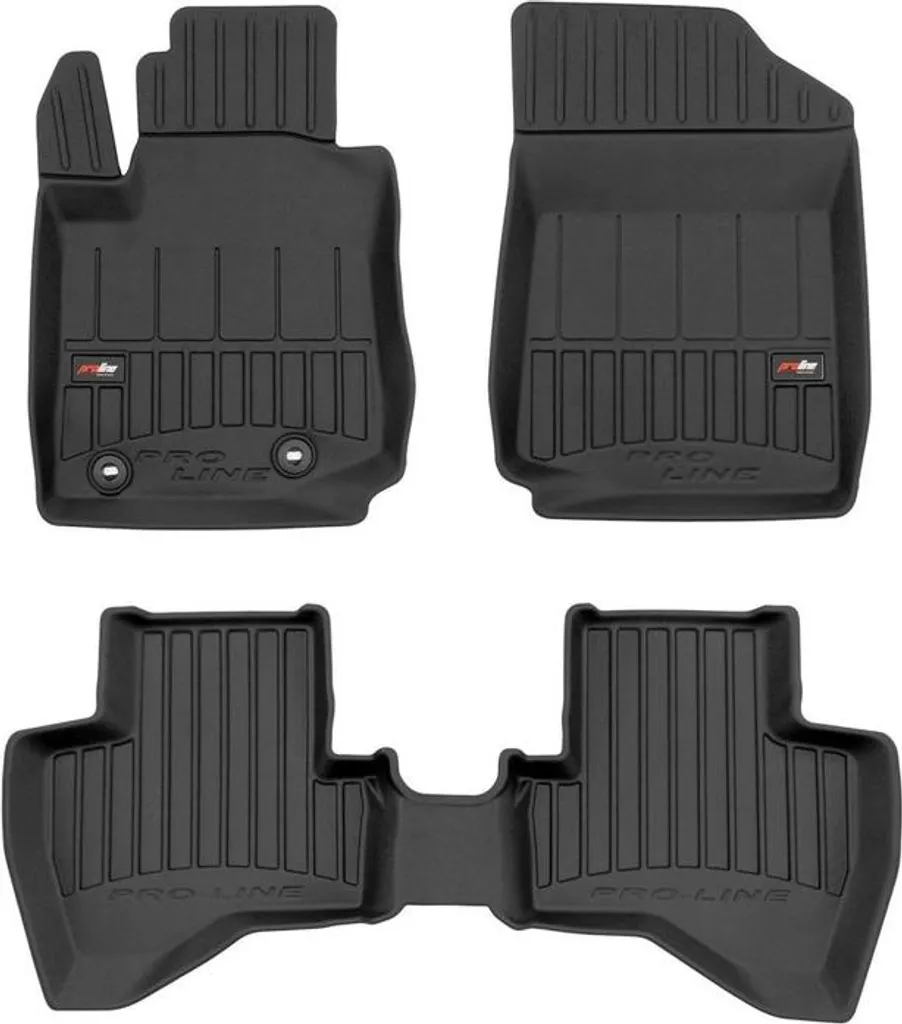 Tappetini Gomma 3D Citroen C1 II dal 2014 | Protezione Vasca su Misura