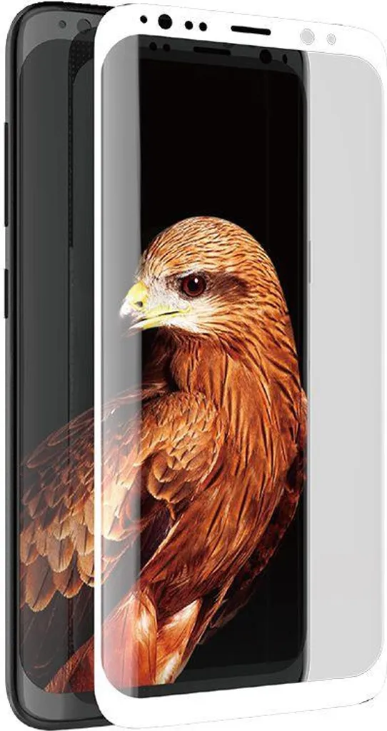 X-Doria Armour 3D Glass Vetro Temperato per Samsung S8 Bianco