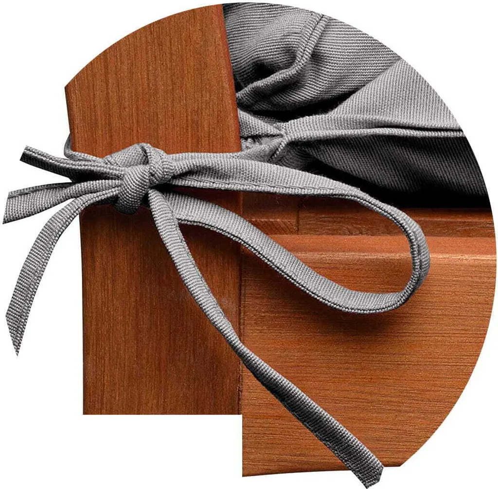 Cuscino Sedia Giardino 40x40 Arancione Set 2 Pezzi - Imbottitura 4cm Extra - 3